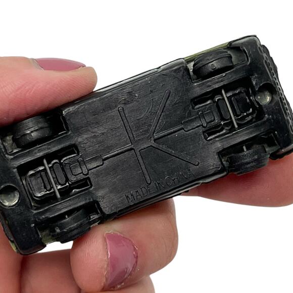 Vintage Yellow RC Club Racing Die-Cast Sports Car Toy China 1980s Hot Wheels - Picture 7 of 7